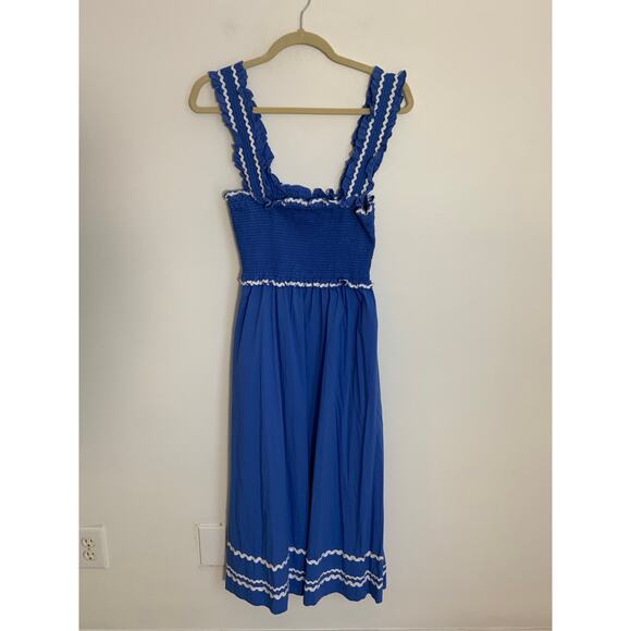 En Saison Smocked Sun Dress size small - Picture 4 of 9